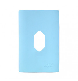 Placa p/ 1 Tomada Vertical 4x2 - Novara Especiais Celeste